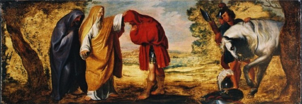 The consecration of Decius Mus, on wood